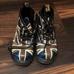 Dr. Martens Kids Boots - Union Jack Design
